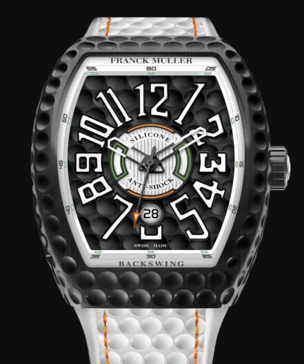 Review Franck Muller Vanguard Golf Review Replica Watch Cheap Price V 45 SC DT GOLF NR BR (BC)